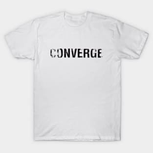 Converge Logo Black T-Shirt